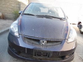 2008 HONDA FIT SPORT NAVY BLUE 1.5L AT A17694